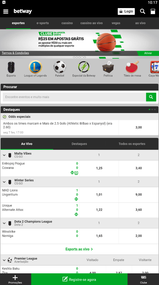 login estrela bet